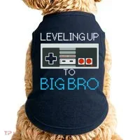 Leveling Up To Big Bro Doggie Tank thumb 0
