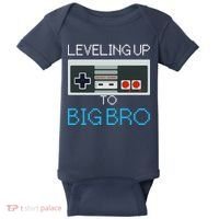 Leveling Up To Big Bro Baby Bodysuit thumb 0