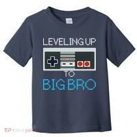 Leveling Up To Big Bro Toddler T-Shirt thumb 0
