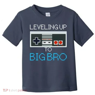 Leveling Up To Big Bro Toddler T-Shirt