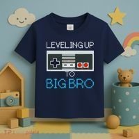 Leveling Up To Big Bro Toddler T-Shirt thumb 3