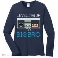 Leveling Up To Big Bro Women's Long Sleeve Shirt thumb 0