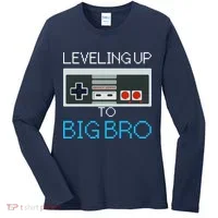 Leveling Up To Big Bro Women's Long Sleeve Shirt thumb 0