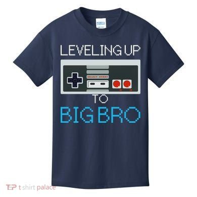 Leveling Up To Big Bro Kids T-Shirt