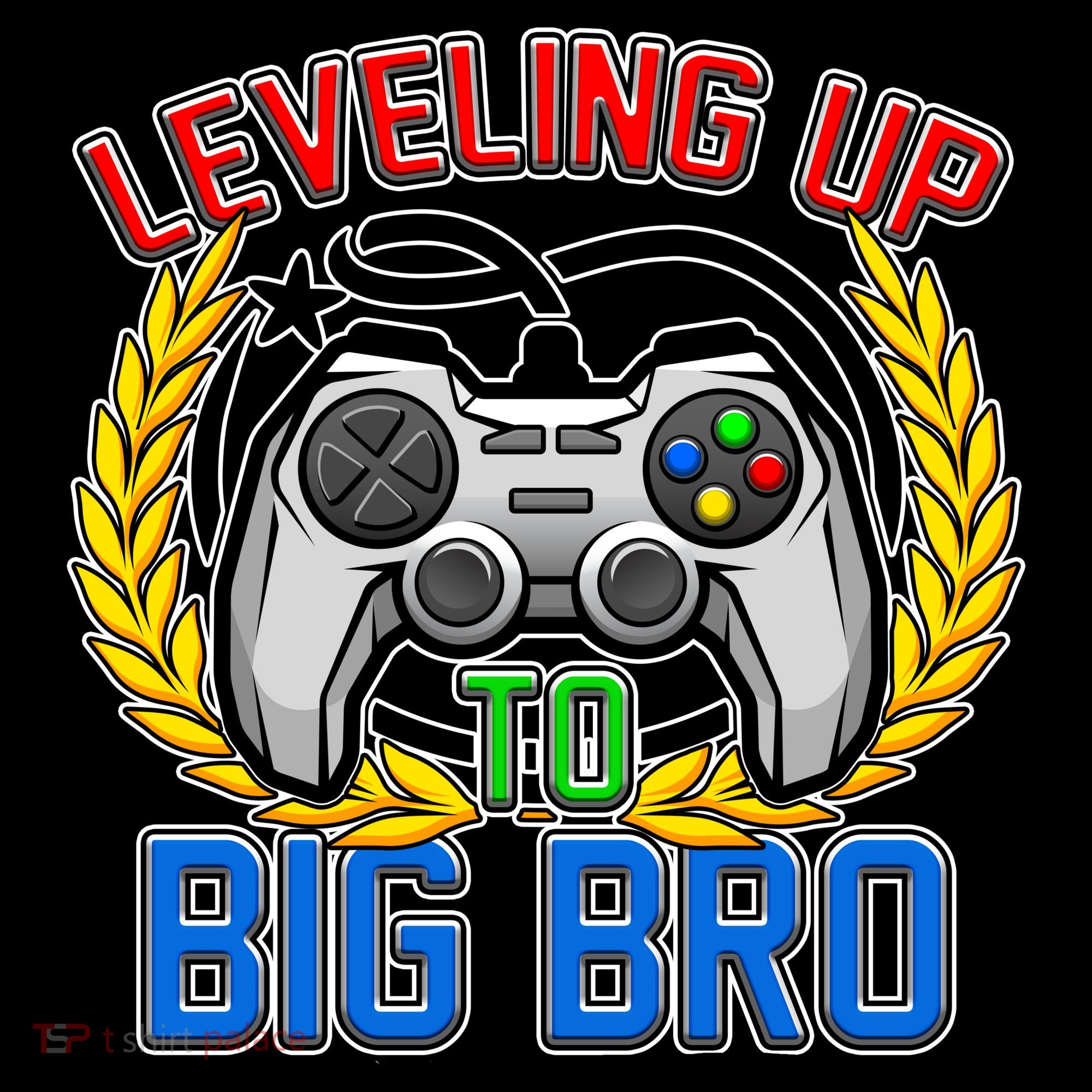 Leveling Up To Big Bro Brother Video Gaming Coffee Mug