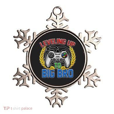 Leveling Up To Big Bro Brother Video Gaming Ornament