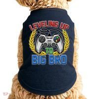Leveling Up To Big Bro Brother Video Gaming Doggie Tank thumb 0