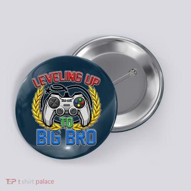 Leveling Up To Big Bro Brother Video Gaming Button