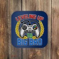 Leveling Up To Big Bro Brother Video Gaming Coaster thumb 0