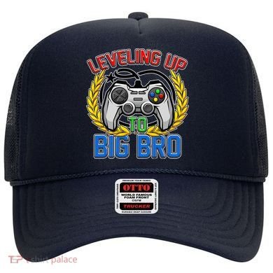 Leveling Up To Big Bro Brother Video Gaming Hat