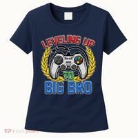 Leveling Up To Big Bro Brother Video Gaming Women's T-Shirt thumb 0