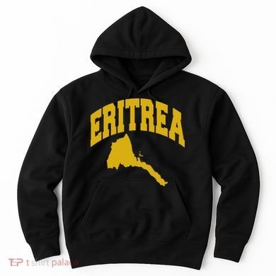 Love Eritrea With Eritrean Map Eritrea Pride Hoodie