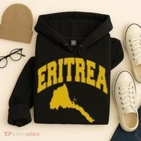 Love Eritrea With Eritrean Map Eritrea Pride Hoodie thumb 4