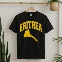 Love Eritrea With Eritrean Map Eritrea Pride T-Shirt thumb 2