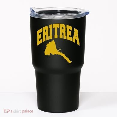 Love Eritrea With Eritrean Map Eritrea Pride Tumbler