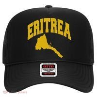 Love Eritrea With Eritrean Map Eritrea Pride Hat thumb 0