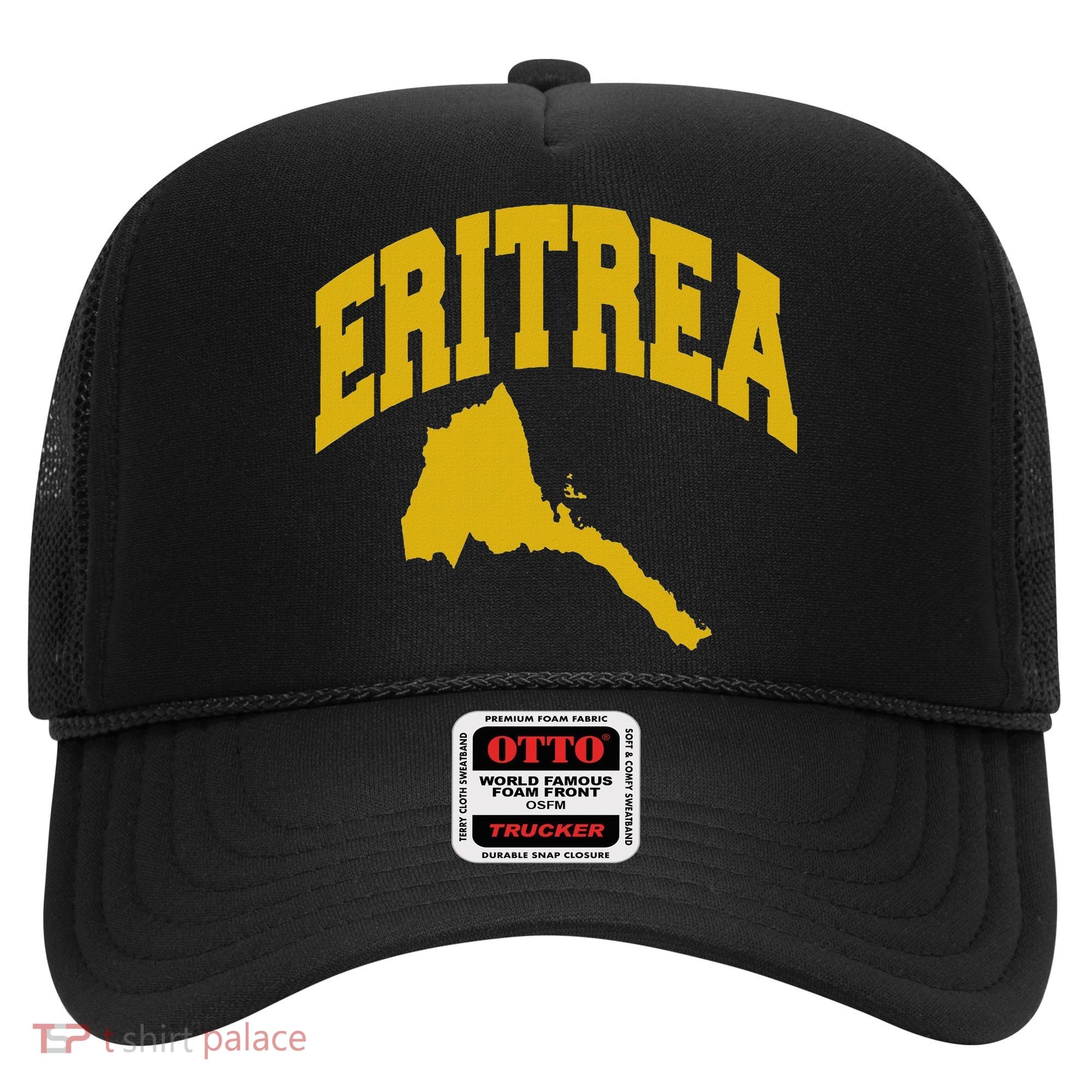 Love Eritrea With Eritrean Map Eritrea Pride Hat