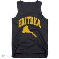 Love Eritrea With Eritrean Map Eritrea Pride Tank Top thumb 0