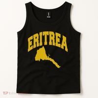 Love Eritrea With Eritrean Map Eritrea Pride Tank Top thumb 2