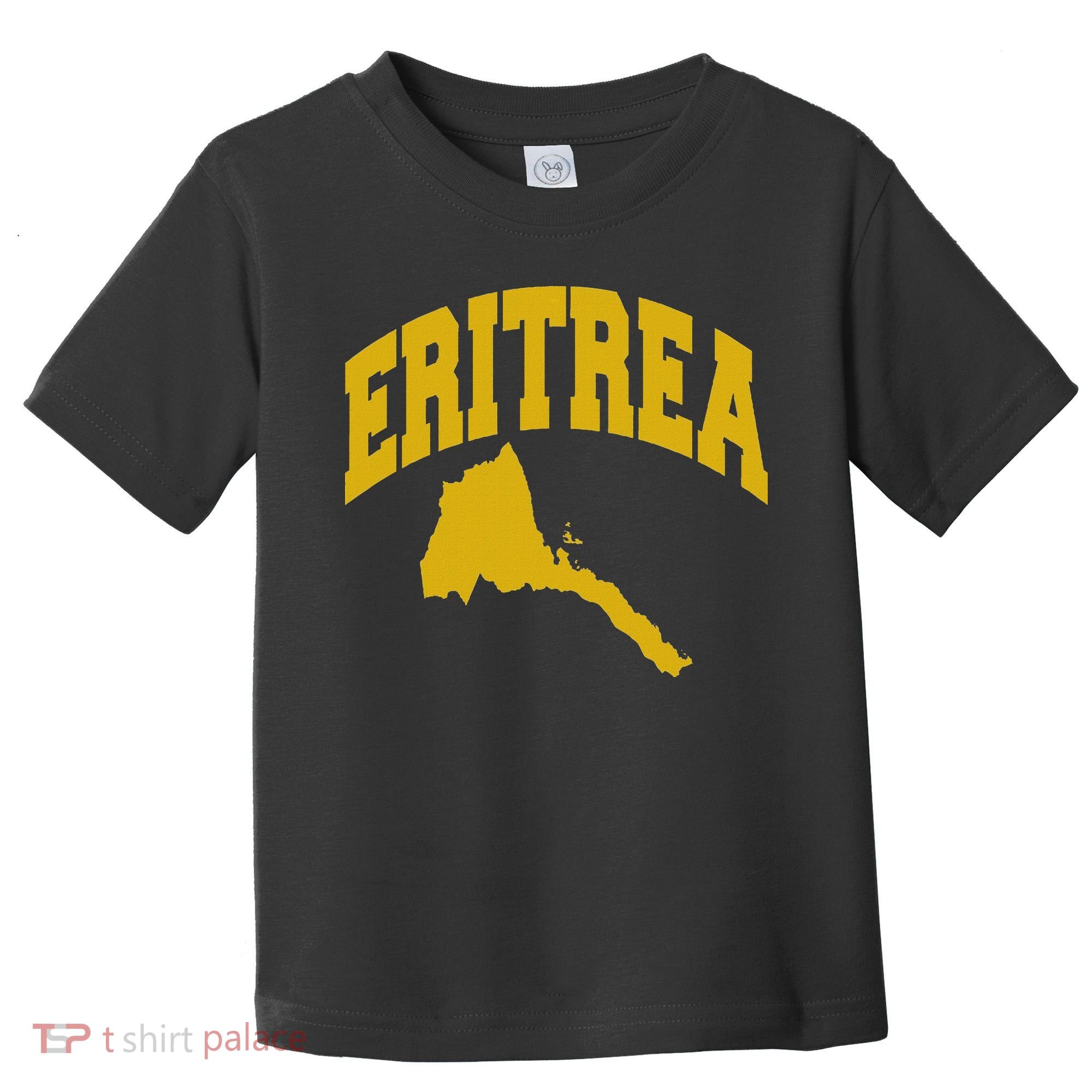 Love Eritrea With Eritrean Map Eritrea Pride Toddler T-Shirt