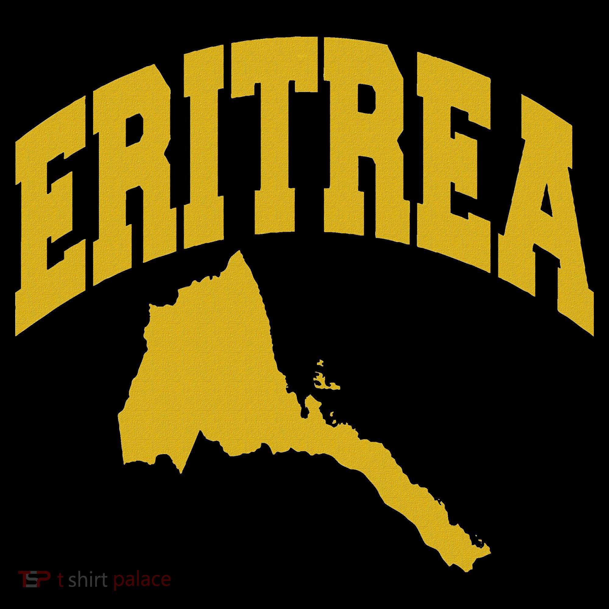 Love Eritrea With Eritrean Map Eritrea Pride Women's T-Shirt