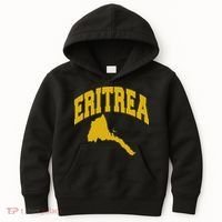 Love Eritrea With Eritrean Map Eritrea Pride Kids Hoodie thumb 0