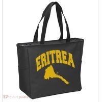 Love Eritrea With Eritrean Map Eritrea Pride Tote Bag thumb 2