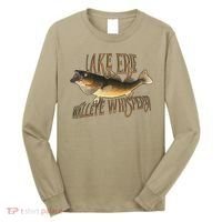 Lake Erie Walleye Whisperer Fishing Long Sleeve Shirt thumb 0