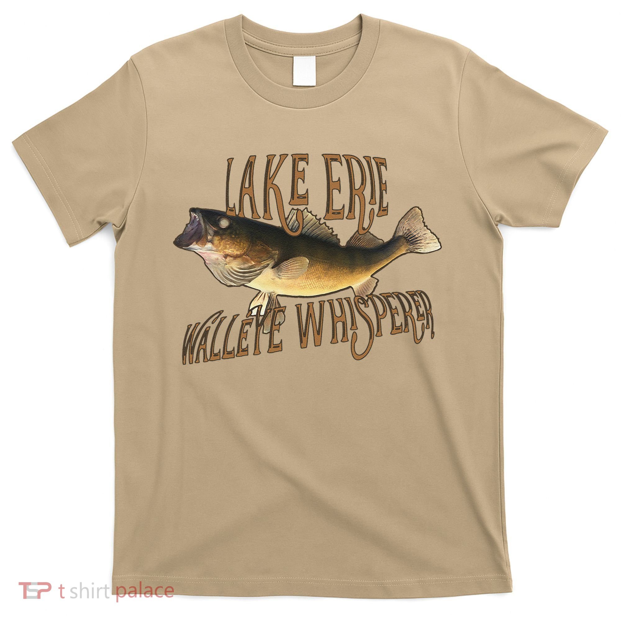 Lake Erie Walleye Whisperer Fishing T-Shirt