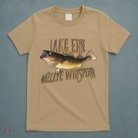 Lake Erie Walleye Whisperer Fishing T-Shirt thumb 5