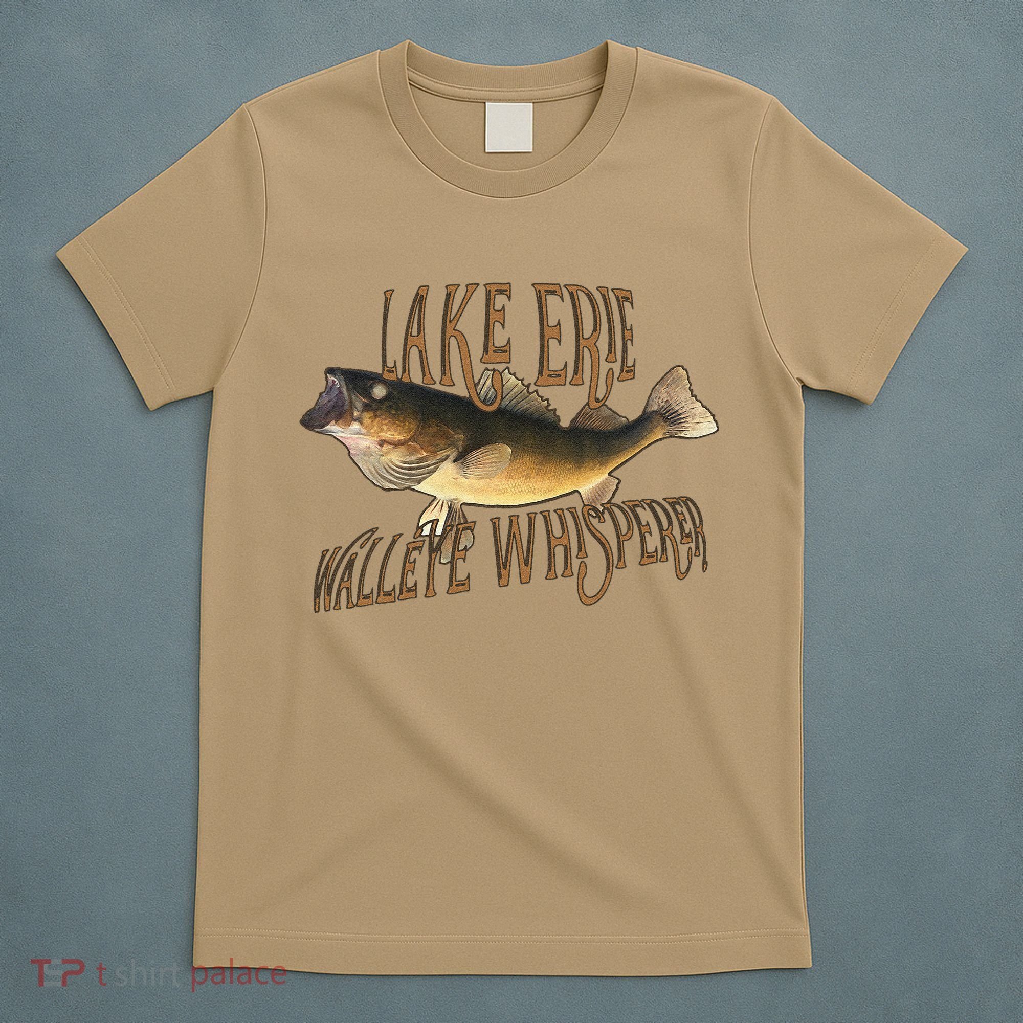 Lake Erie Walleye Whisperer Fishing T-Shirt