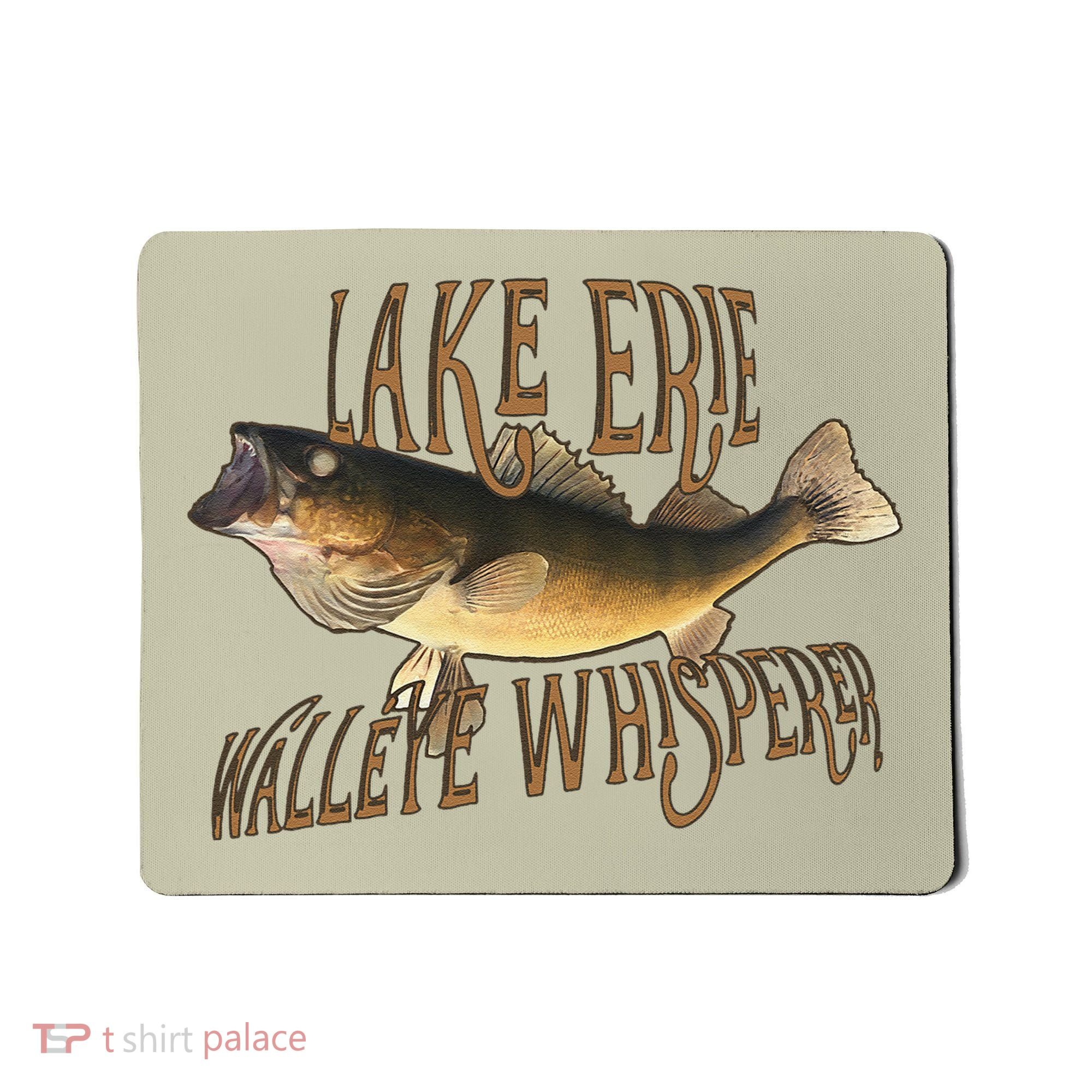 Lake Erie Walleye Whisperer Fishing Mousepad