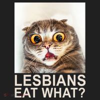 Lesbians Eat What Funny Cat Women's Sweatshirt thumb 2