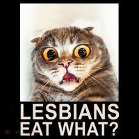 Lesbians Eat What Funny Cat Tote Bag thumb 4