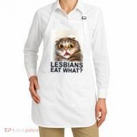Lesbians Eat What Funny Cat Apron thumb 2
