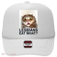 Lesbians Eat What Funny Cat Hat thumb 0