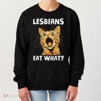 Lesbians Eat What Women's Sweatshirt thumb 0