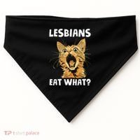 Lesbians Eat What USA-Made Doggie Bandana thumb 0