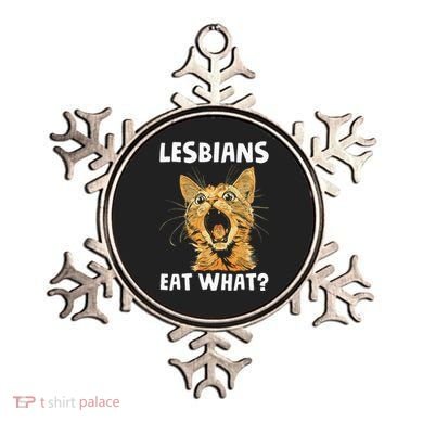 Lesbians Eat What Ornament