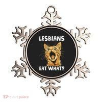 Lesbians Eat What Ornament thumb 0