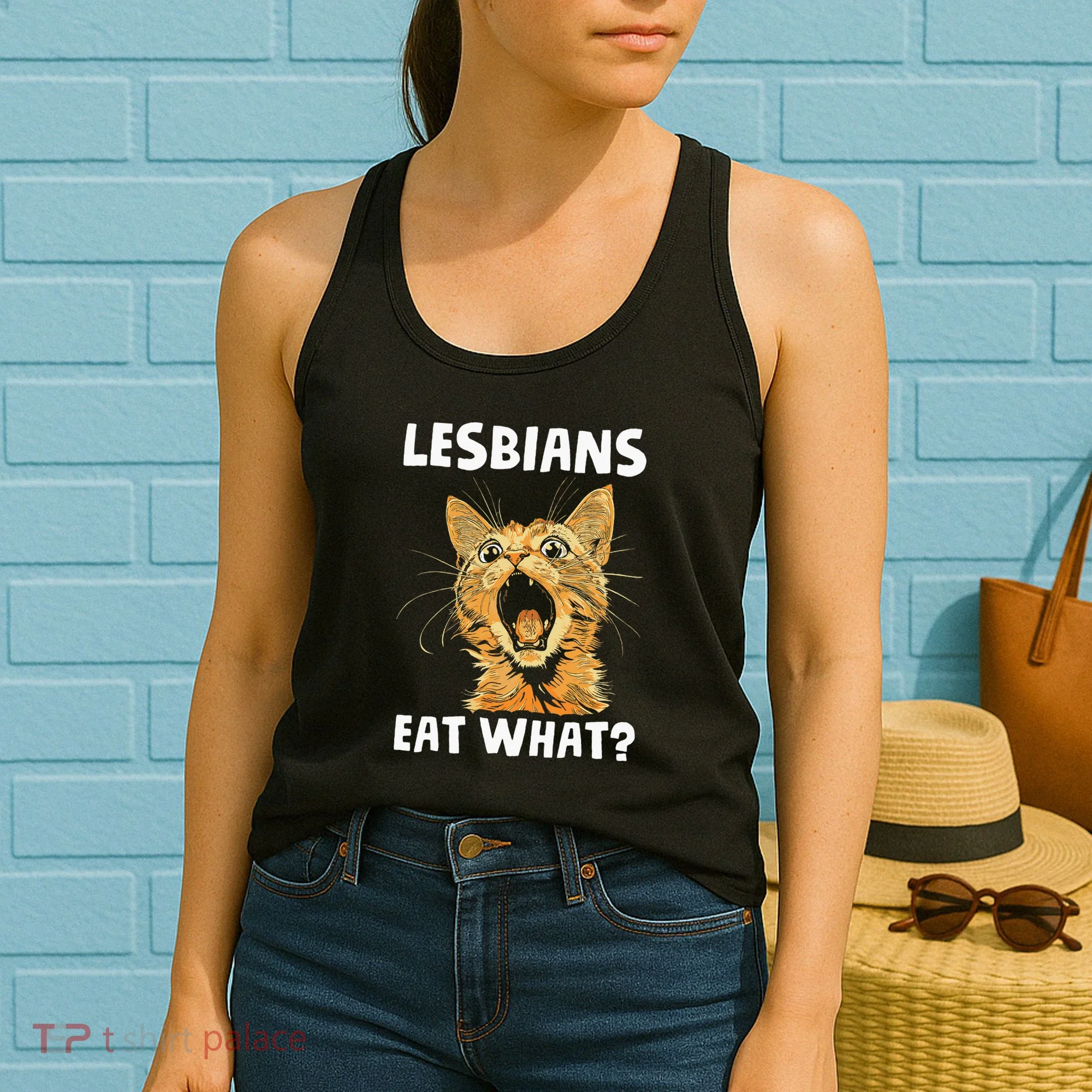 Lesbians Eat What Women's Tank Top