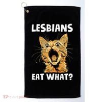 Lesbians Eat What Golf Towel thumb 0
