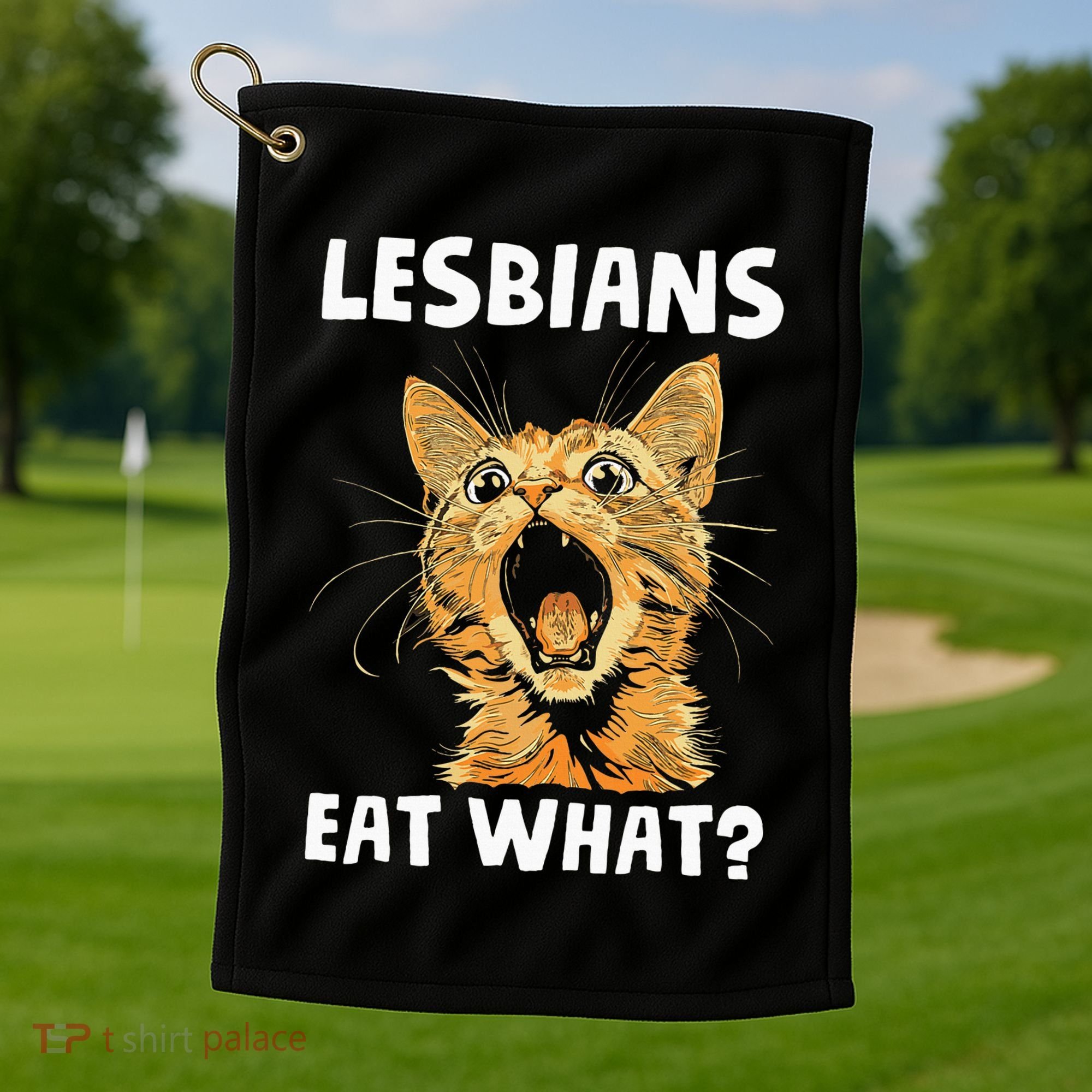 Lesbians Eat What Golf Towel