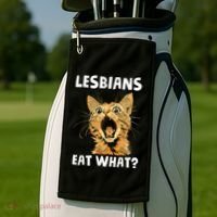 Lesbians Eat What Golf Towel thumb 2