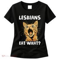 Lesbians Eat What Women's T-Shirt thumb 0