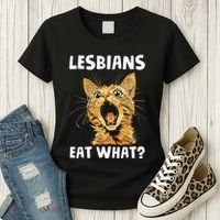 Lesbians Eat What Women's T-Shirt thumb 3