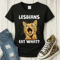 Lesbians Eat What Women's T-Shirt thumb 3