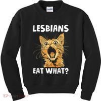 Lesbians Eat What Kids Sweatshirt thumb 0