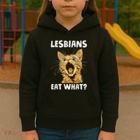 Lesbians Eat What Kids Hoodie thumb 3