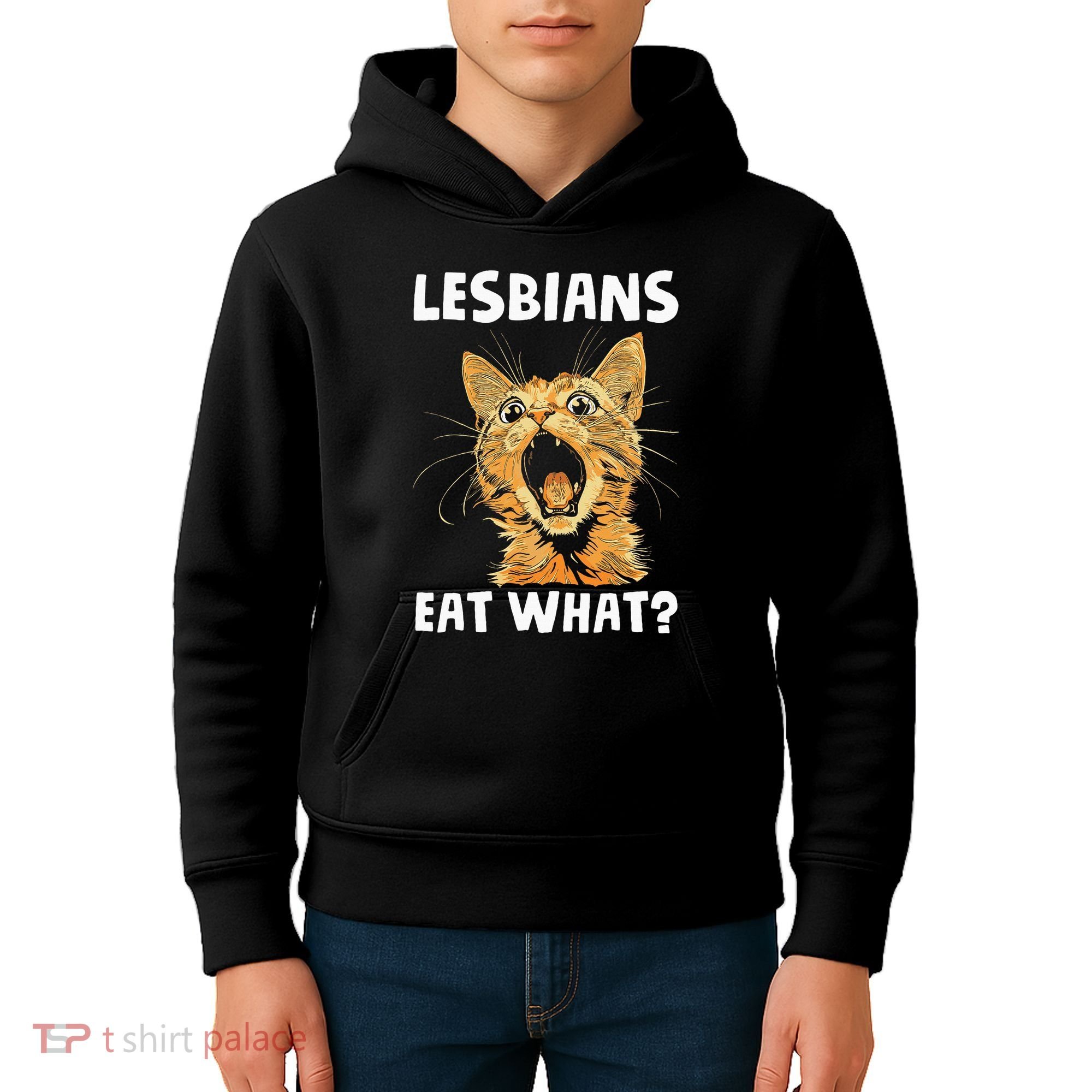 Lesbians Eat What Kids Hoodie
